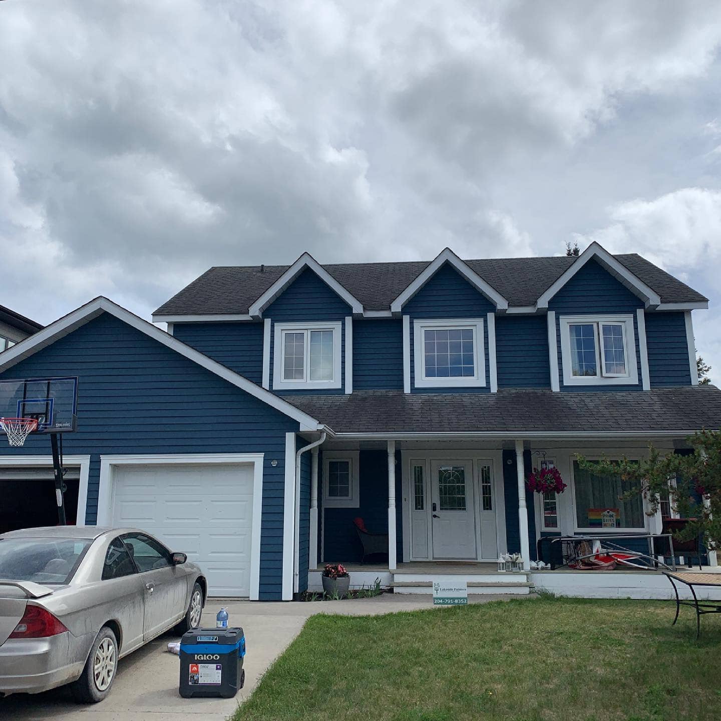 After Image of Exterior Painting Services in Winnipeg.